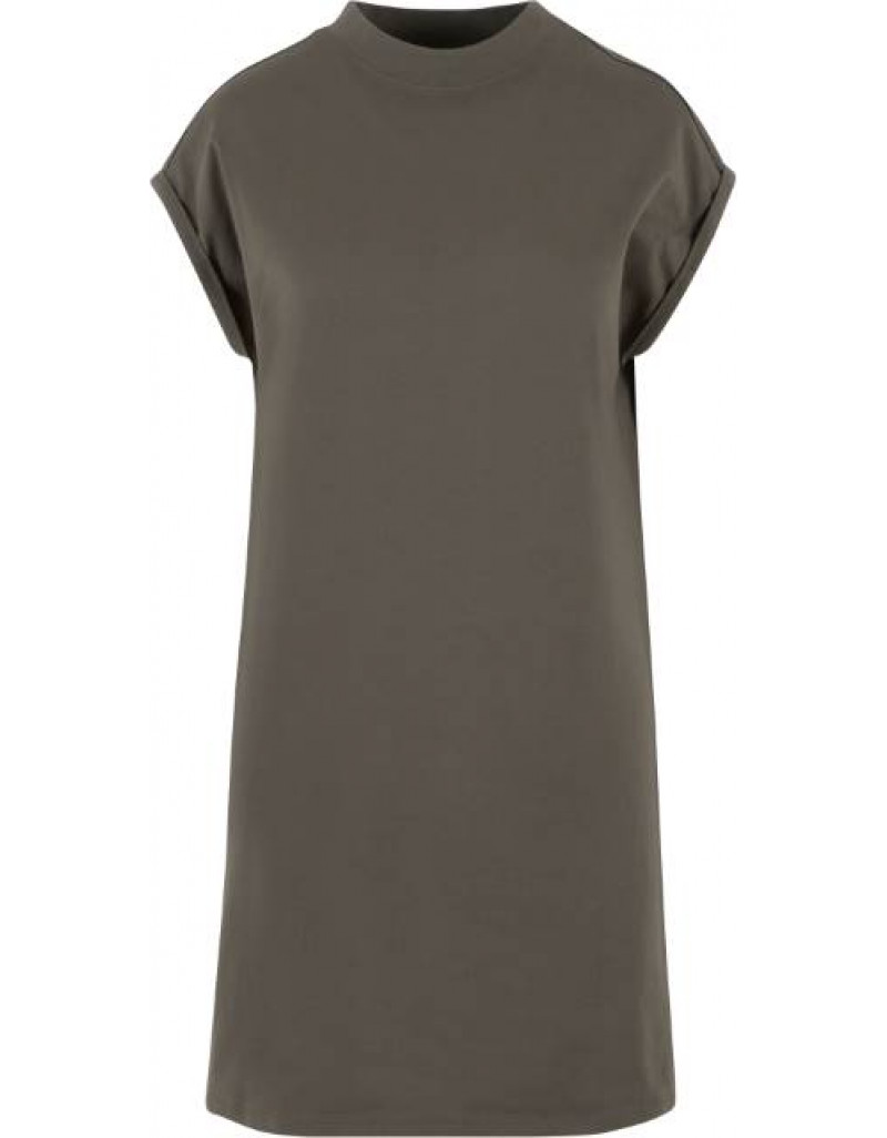 Rochie Bumbac Organic cu Guler Inalt